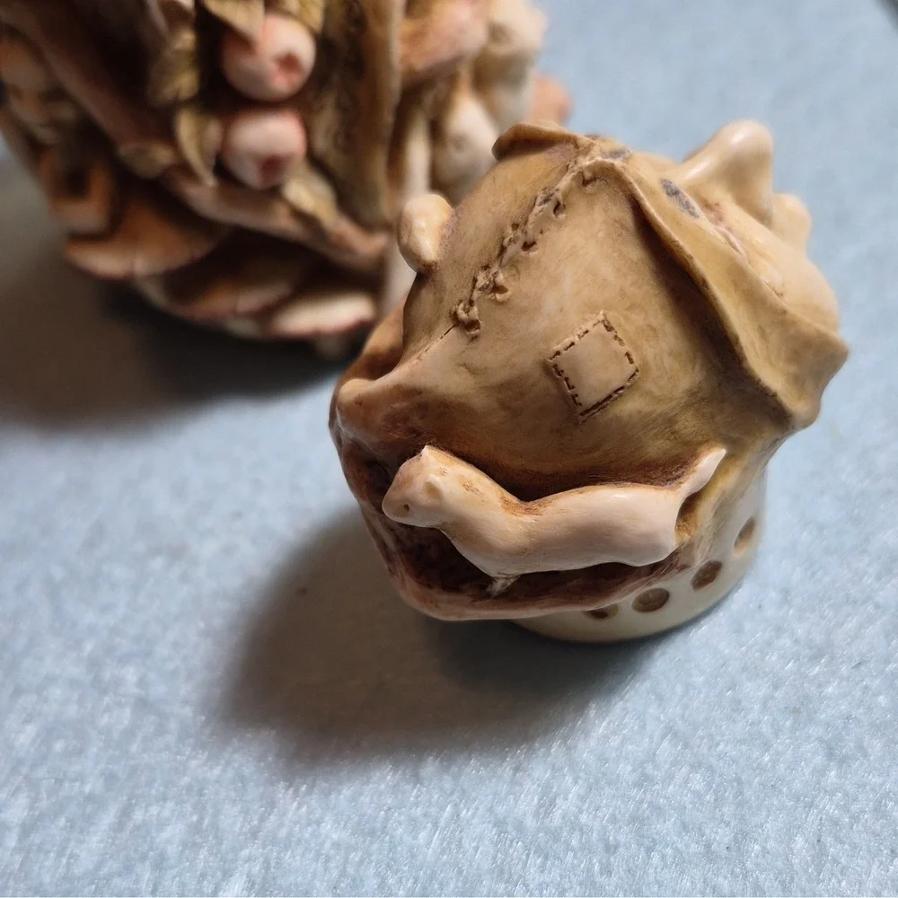 HARMONY KINGDOM Treasure Jests Greenman's Briar 2004 Resin Trinket Boxed